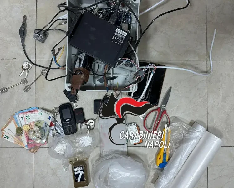 Blitz antidroga a Caivano