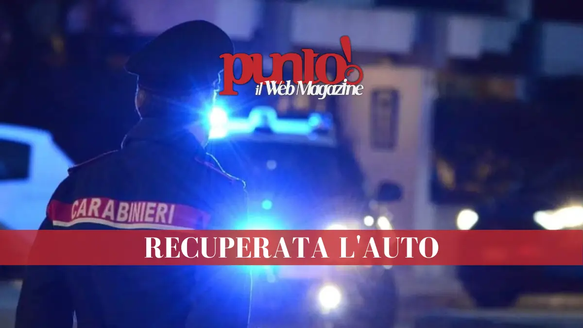 Furto d'auto a pratola serra