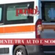 Qualiano incidente in piazza Kennedy