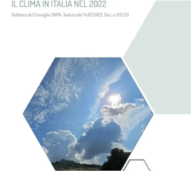 Pubblicato il rapporto Clima in Italia