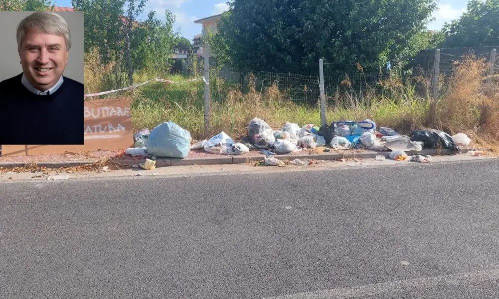 Qualiano: ancora rifiuti in strada