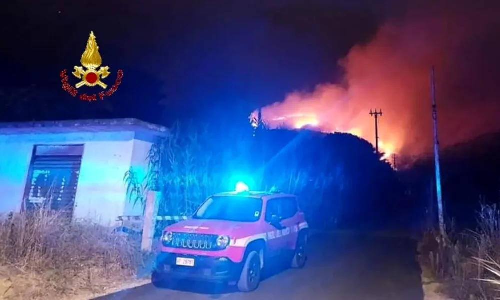 Vigili del Fuoco in azione