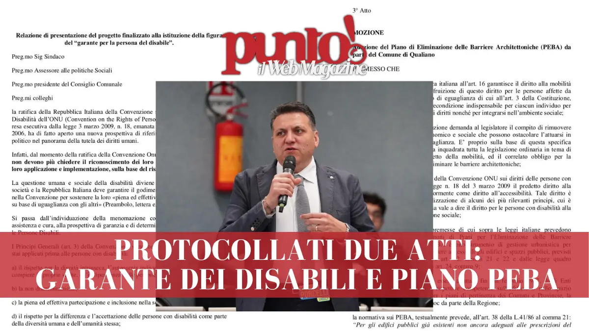 Garante dei disabili a Qualiano
