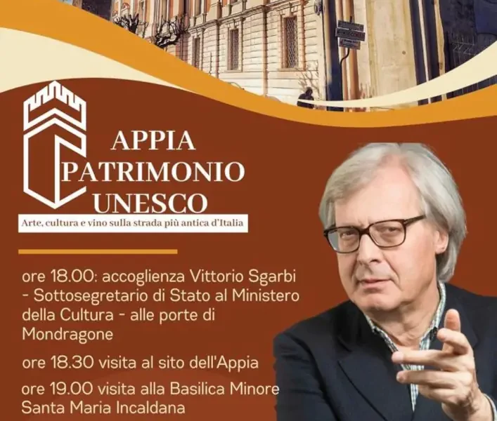 Vittorio Sgarbi a Mondragone