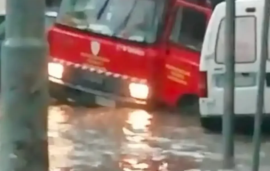 Allagamenti in Via Santa Caterina