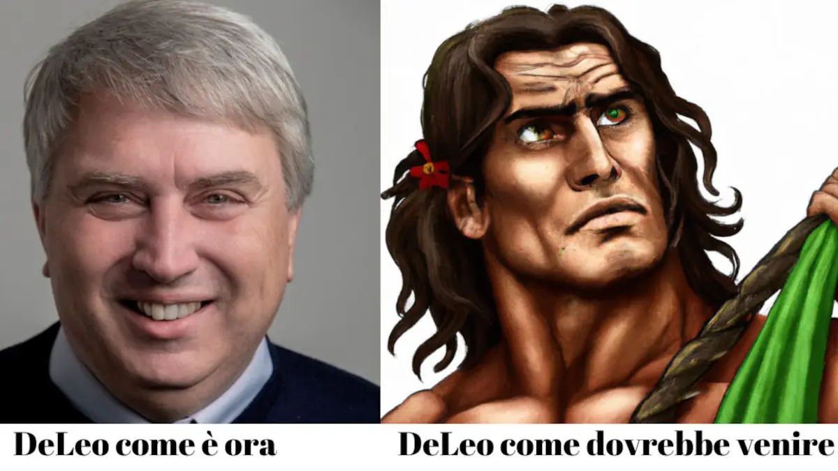 De Leonardis: Io come Tarzan