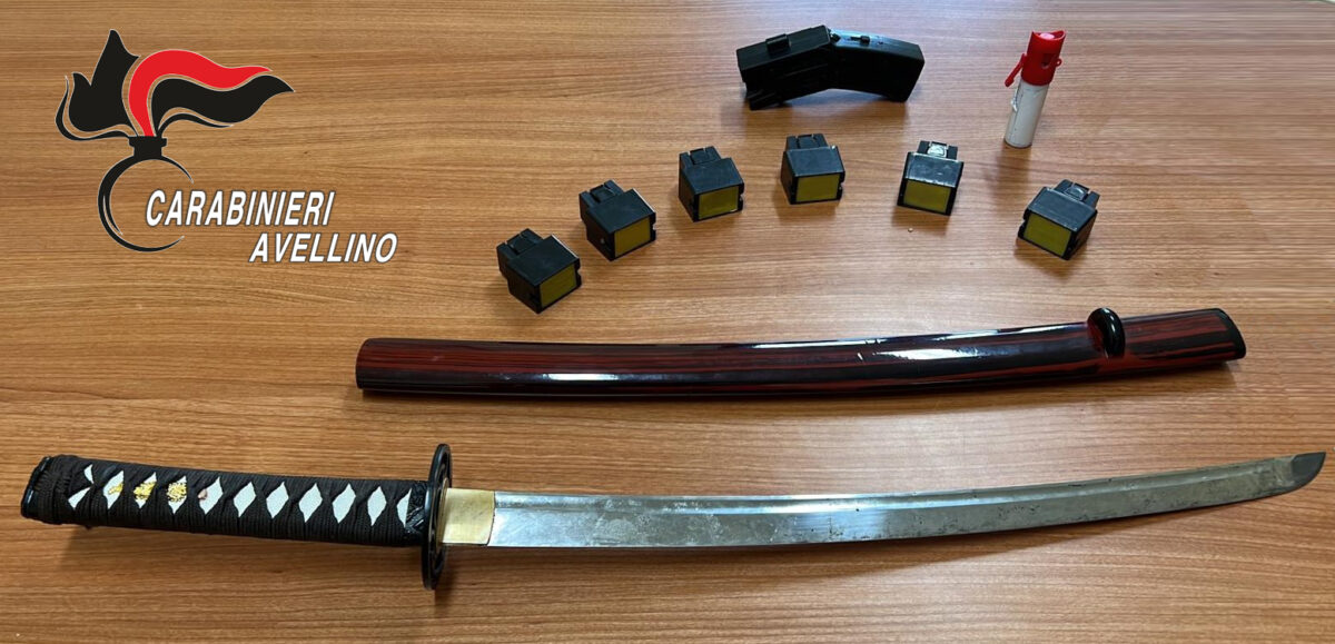Monteforte Irpino: In giro con katana