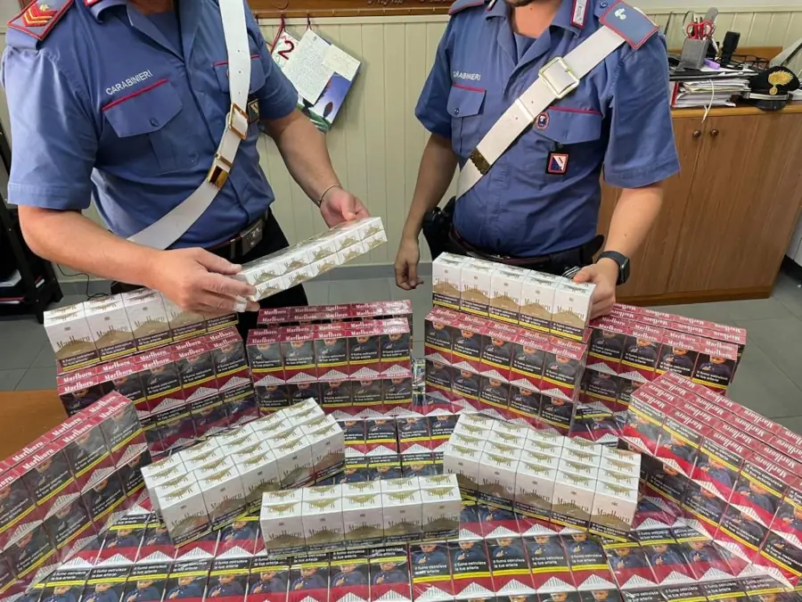 Sequestrati cinquanta chili di sigarette