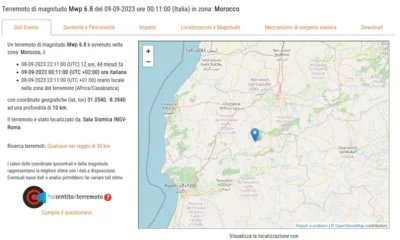 Terremoto Marocco