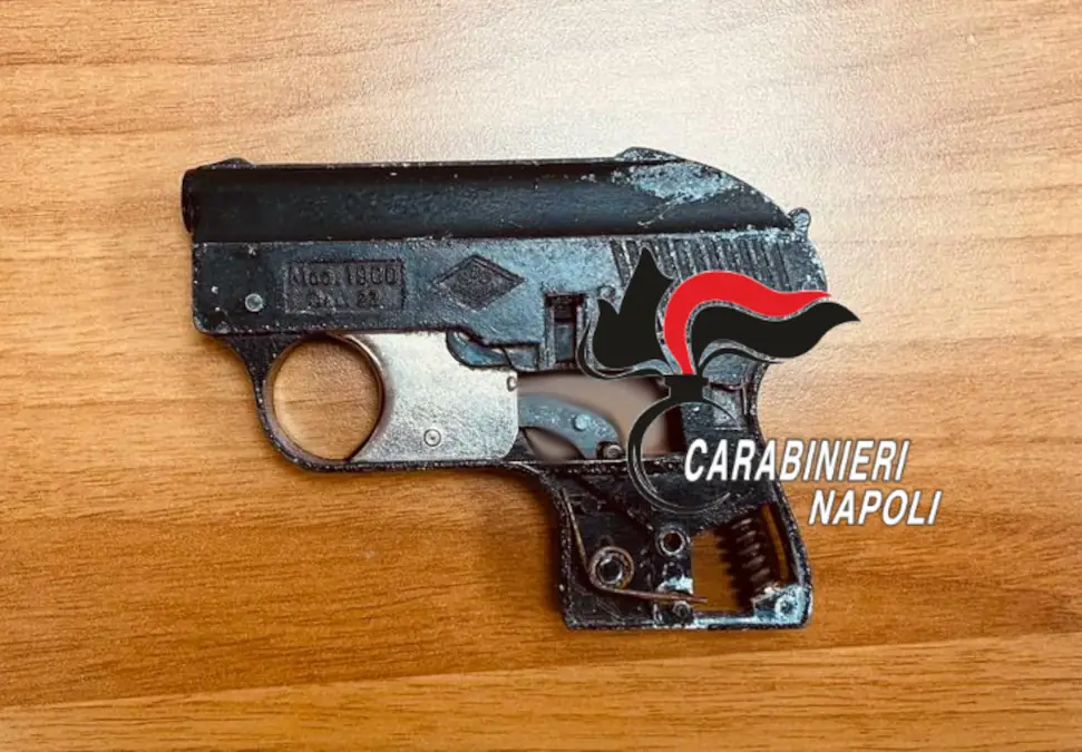Scoperta pistola lancia razzi