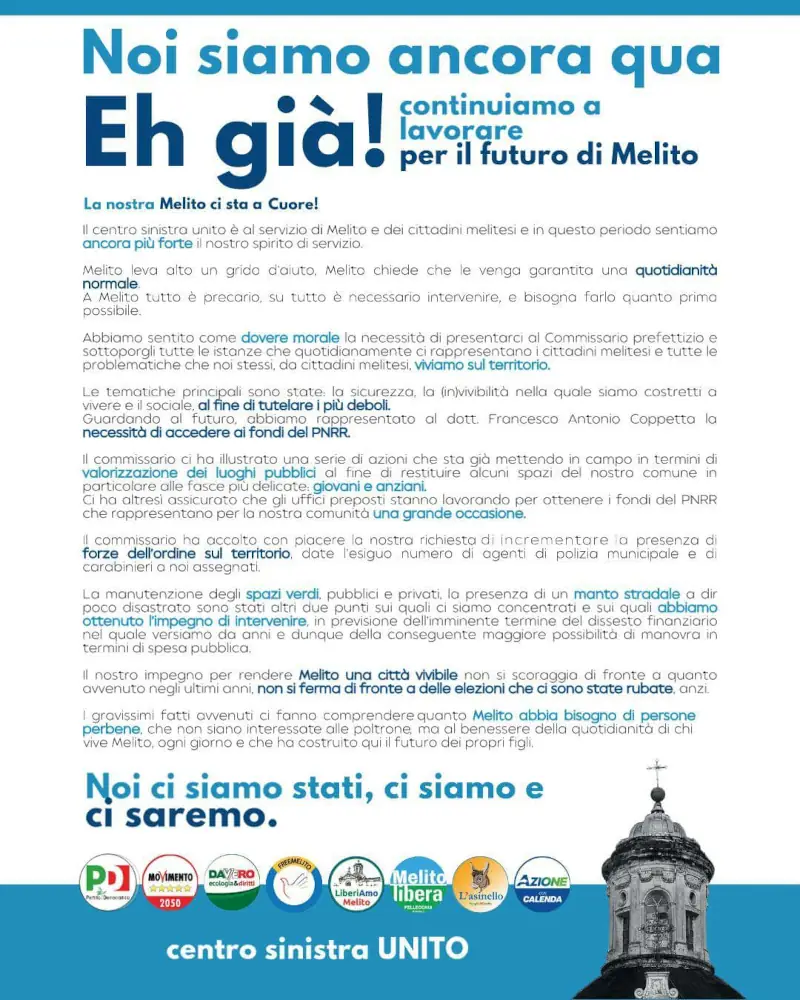 Melito centro sinistra unito