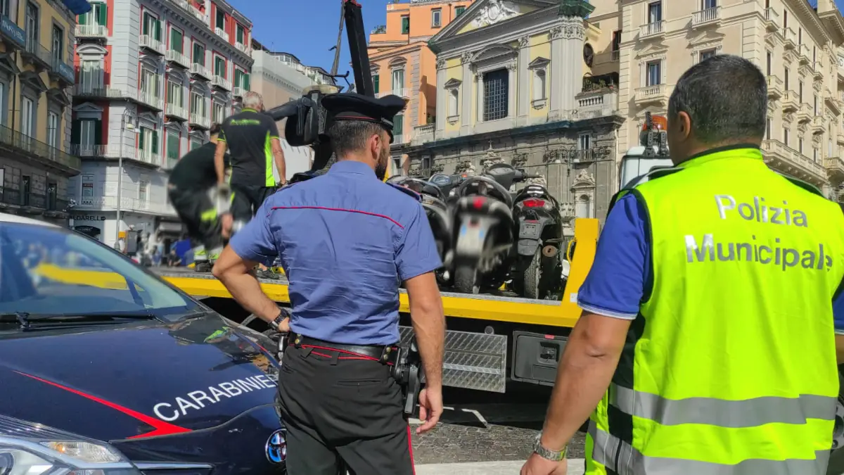 Blitz a Napoli Centro