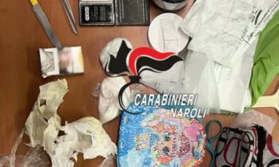 cocaina in casa a positano