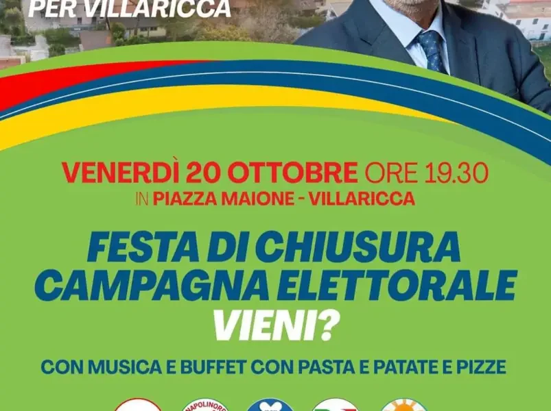 Chiusura campagna elettorale