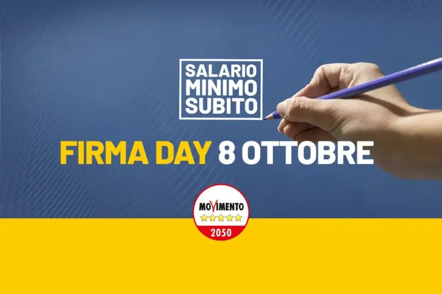 Salario minino firma day
