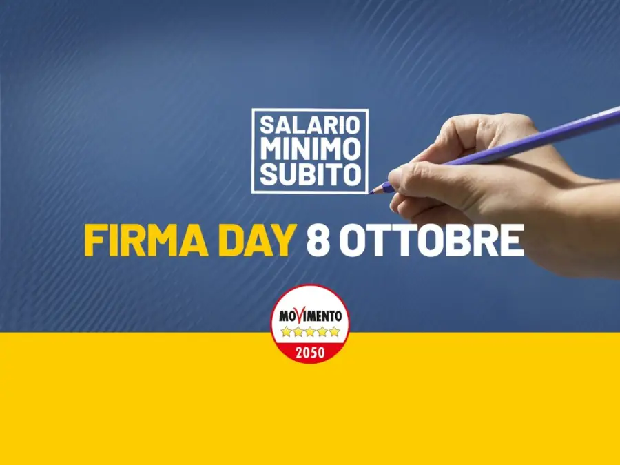 Salario minino firma day