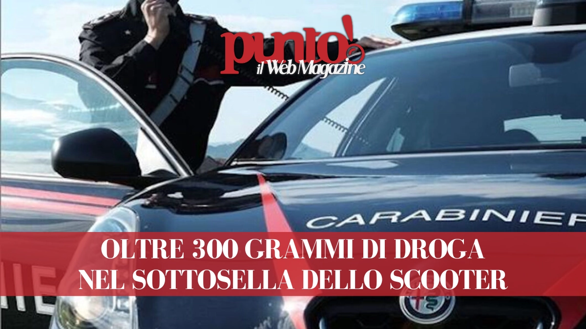 Droga nel sottosella dello Scooter