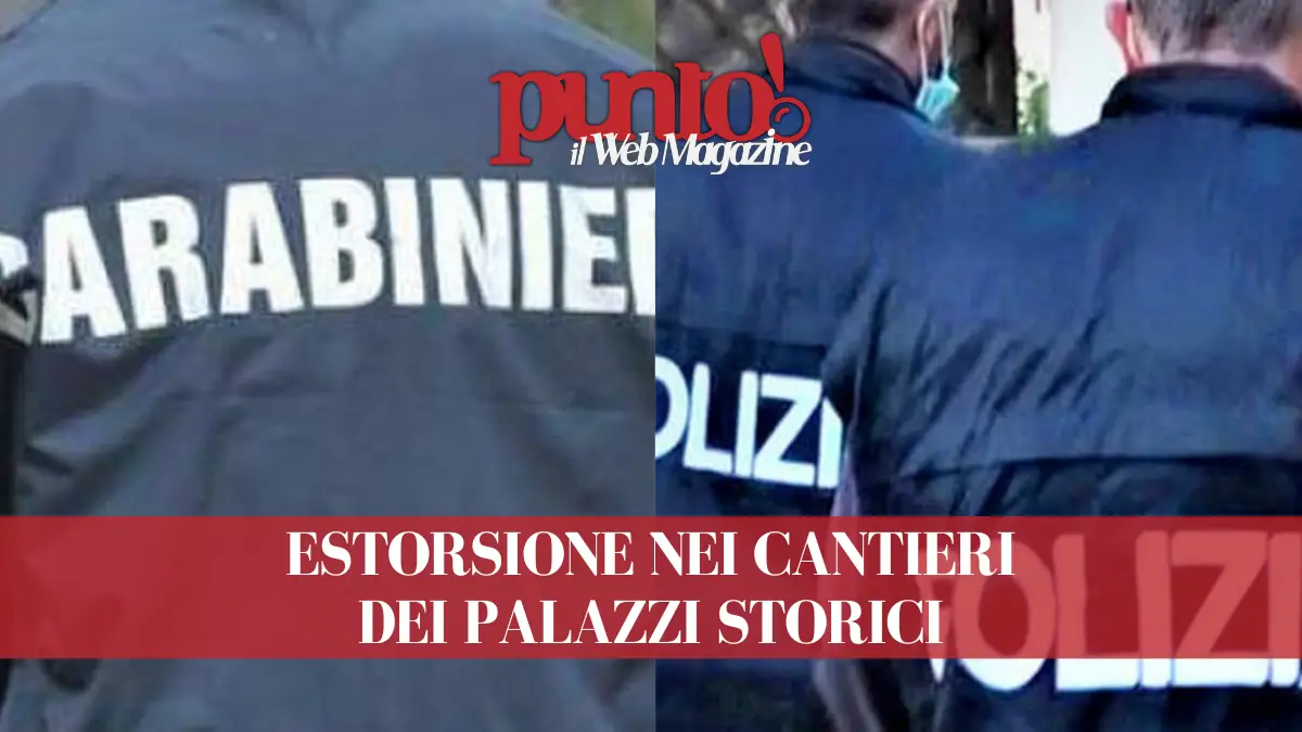 Estorsione a Palazzo Serra di Cassano