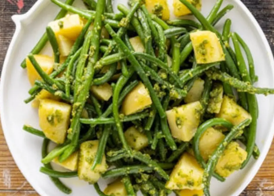 Fagiolini al pesto