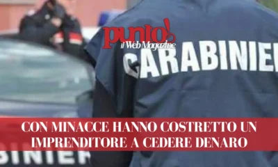 Rapina e estorsione arrestate un uomo e una donna