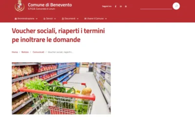 Voucher per generi alimentari