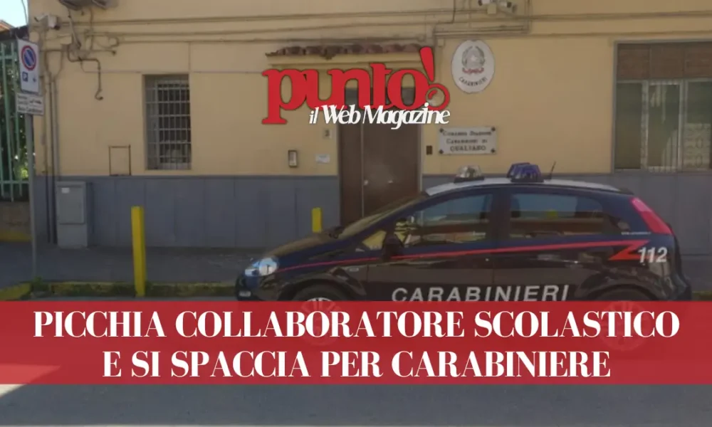Accompagna il figlio a scuola e picchia collaboratore
