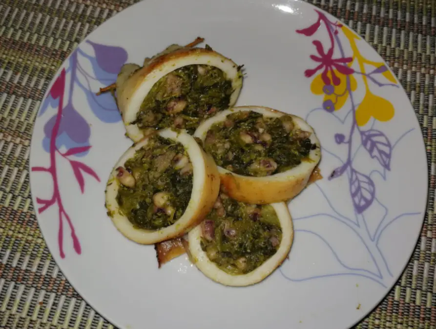 Calamari ripieni ai friarielli