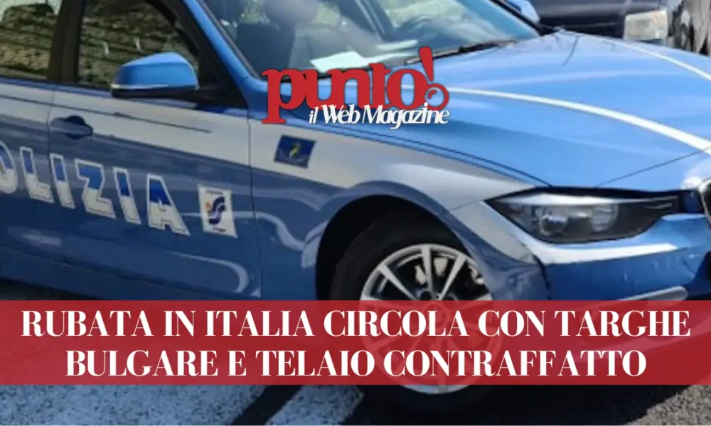 Circolava su un veicolo rubato