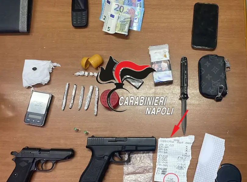 Qualiano arrestato un pusher minorenne