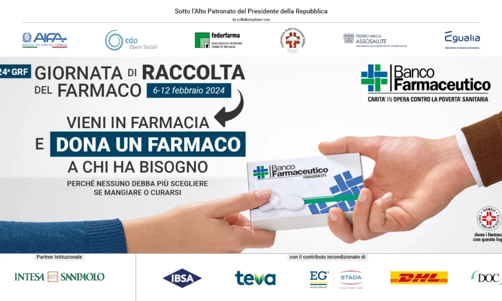 Giornata di raccolta del farmaco,