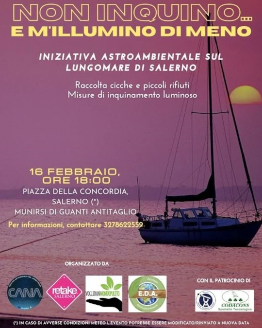 NON INQUINO… E M’ILLUMINO DI MENO”