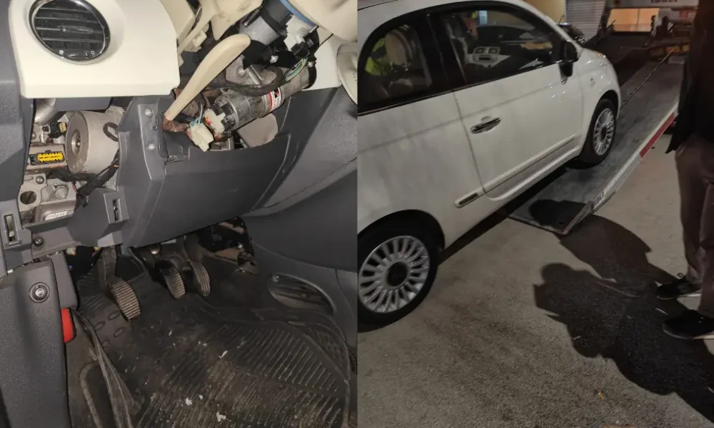 Tentato furto d'auto a Giugliano