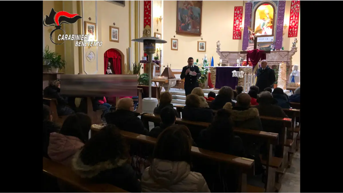 Incontro a Pago Veiano sulle truffe