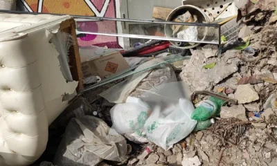 Rifiuti a Qualiano nel centro storico