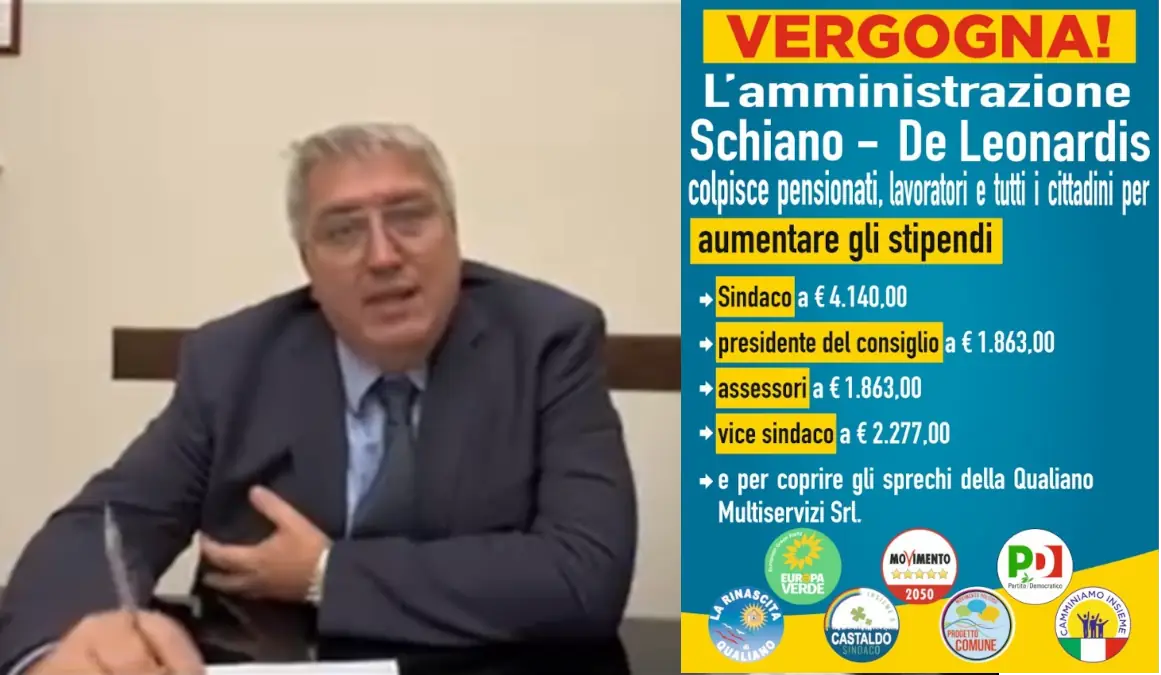 Qualiano: volano gli stracci