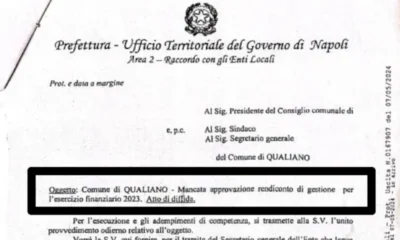 Rendiconto finanziario 2023 - Diffida