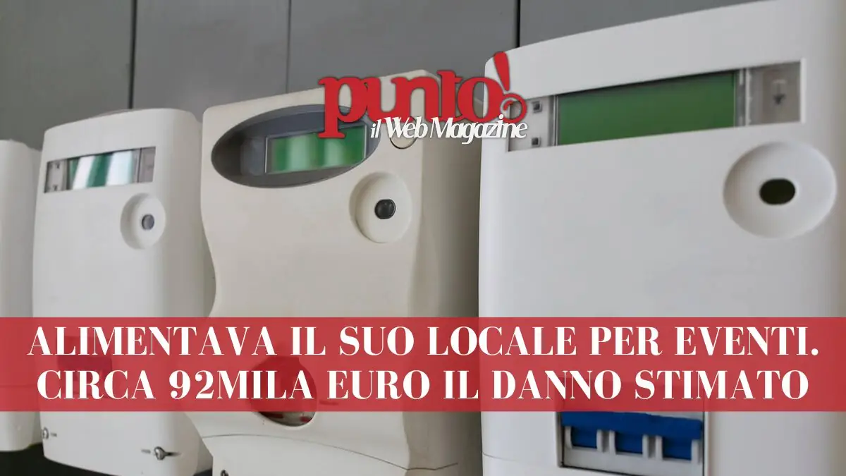 Rubava energia elettrica