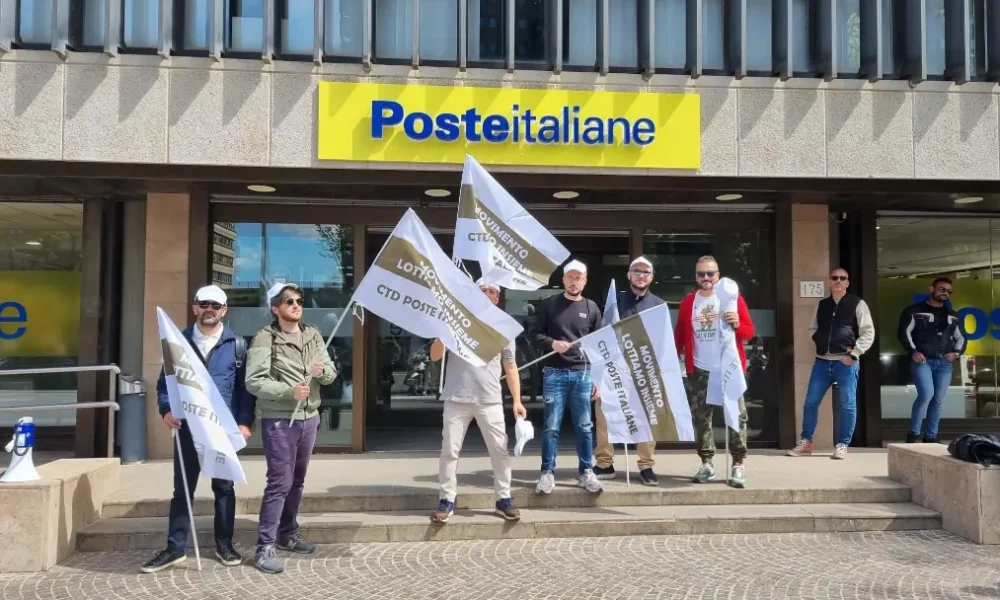 Poste italiane - Movimento lottiamo insieme