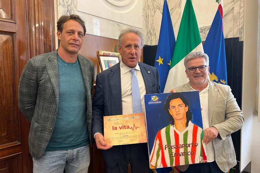 Fondazione Polito: Consegnato il passaporto ematico al rettore Lorito