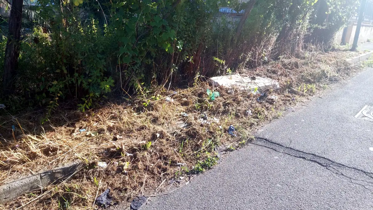 Qualiano diserbata via rossini