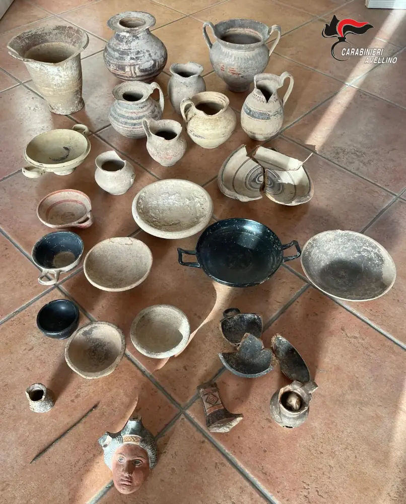 Bonito - Reperti archeologici