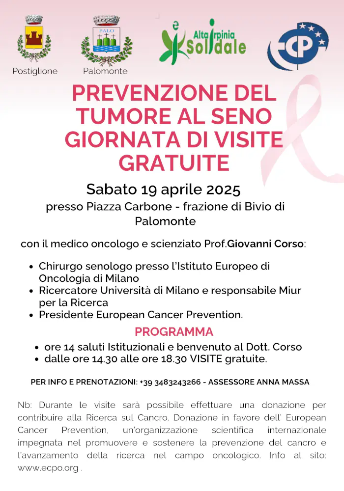 tumore al seno - palomonte