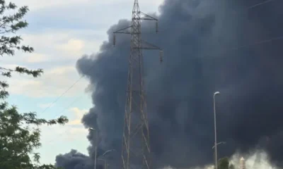 Incendio Fiumicino