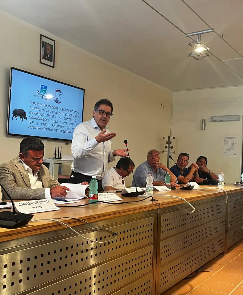Parco Monti Picentini - momento presentazione del Corso