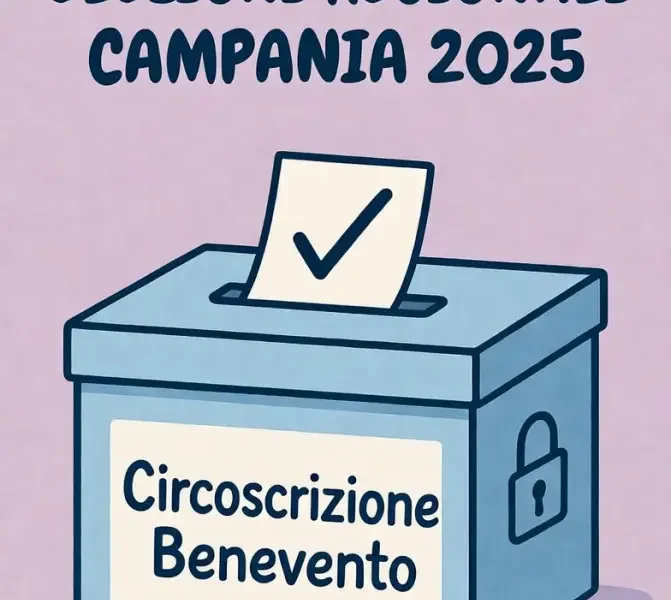 Elezioni regionali Campania 2025: Ecco i numeri di Benevento