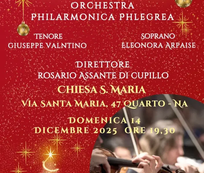 Un concerto natalizio per celebrare la bellezza della musica e l’emozione della condivisione, nel cuore della comunità quartese Un concerto natalizio per celebrare la bellezza della musica e l’emozione della condivisione, nel cuore della comunità quartese