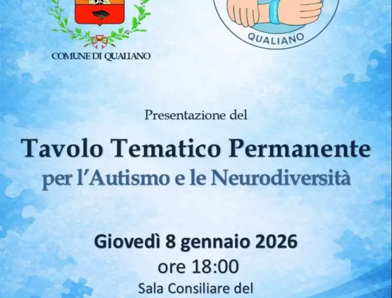 qualiano presenta il tavolo permanente su autismo e neurodiversit224 da Puntomagazine.it qualiano presenta il tavolo permanente su autismo e neurodiversit224
