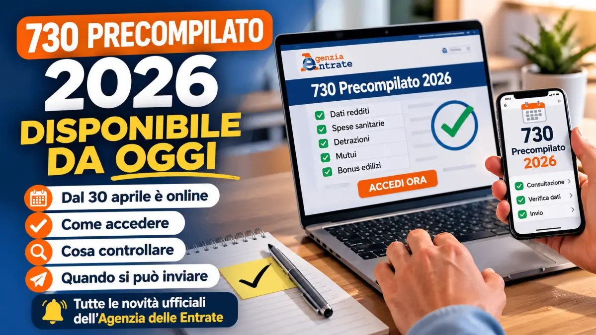 730 precompilato 2026