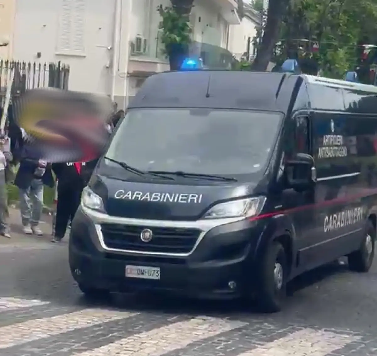 Allarme bomba - Tribunale Napoli Nord