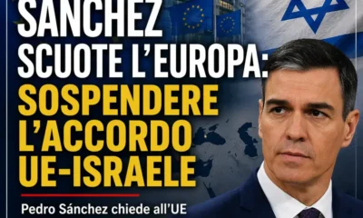 Sanchez scuote l'europa - immagine IA